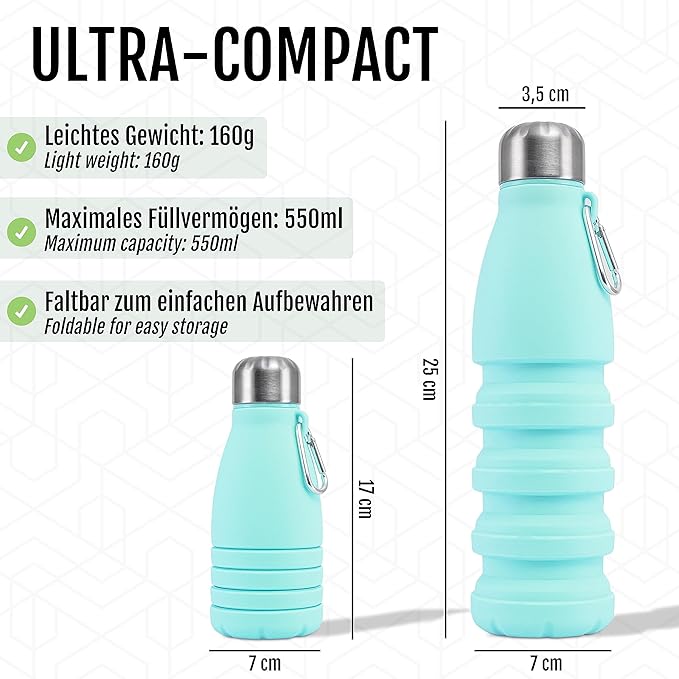 Foldable Drinking Bottle - Image 3