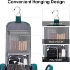 Narwey Hanging Toiletry Bag for Women Travel Makeup Bag Organizer Toiletries - Image 4