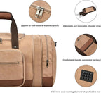 Litvyak Duffle Bag for Travel, Large 60L Canvas Travel Duffel Bags Overnight - Image 5