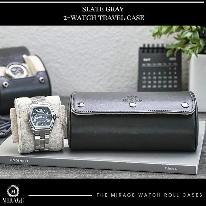 2 Watch Roll Travel Case for Men - Image 6
