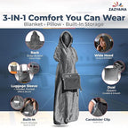 3-in-1 Travel Blanket Airplane – Compact - Image 3