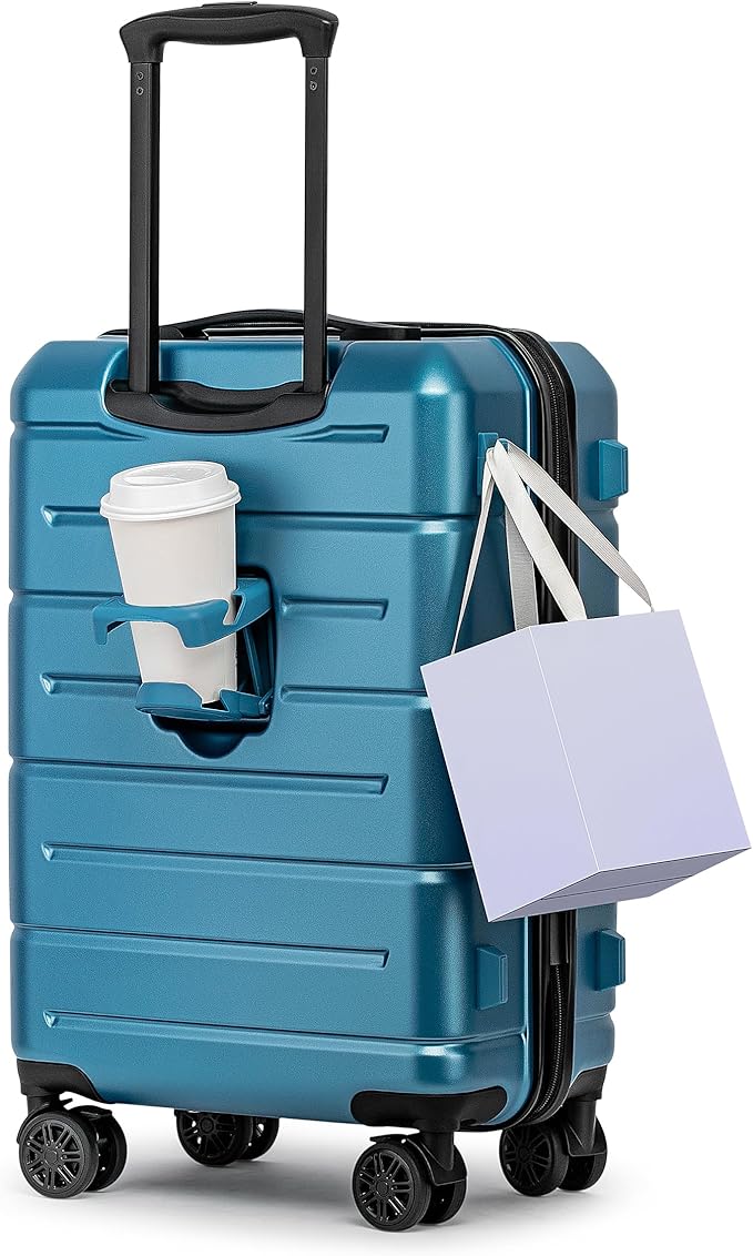 KYME Carry On Luggage 22x14x9 Airline Approved by KYME
