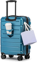 KYME Carry On Luggage 22x14x9 Airline Approved by KYME