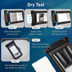 Marine IP68 Waterproof Phone Pouch, Floating Waterproof Dry Bag Compatible - Image 5