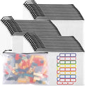 36pcs Large Mesh Zipper Pouch File Bags YOPCDJ Reusable Zippered Pouches by YOPCDJ