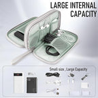 Leather Travel Electronic Organizer - Image 4