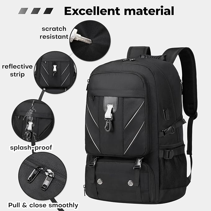 17.3 Inch Travel Laptop Backpack - Image 7