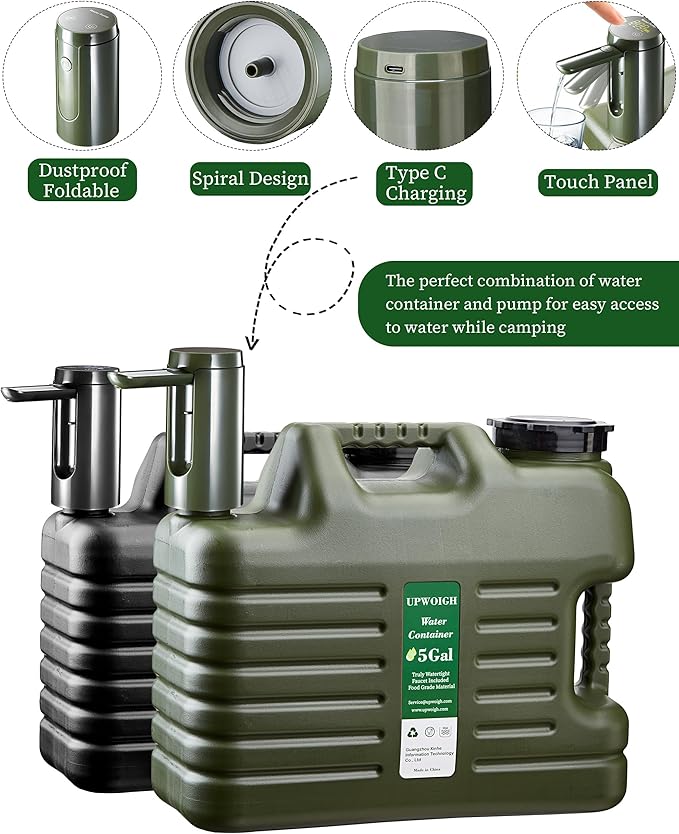 Portable 5 Gallon Water Jug - Image 7