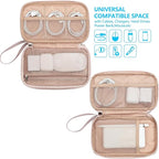 NISHEL Travel Cord Organizer Case, Double Layers Tech Electronic Bag, Essentials - Image 2