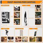 Survival Kit, Gifts for Men Women Teen Boys, Emergency Kit - Image 4