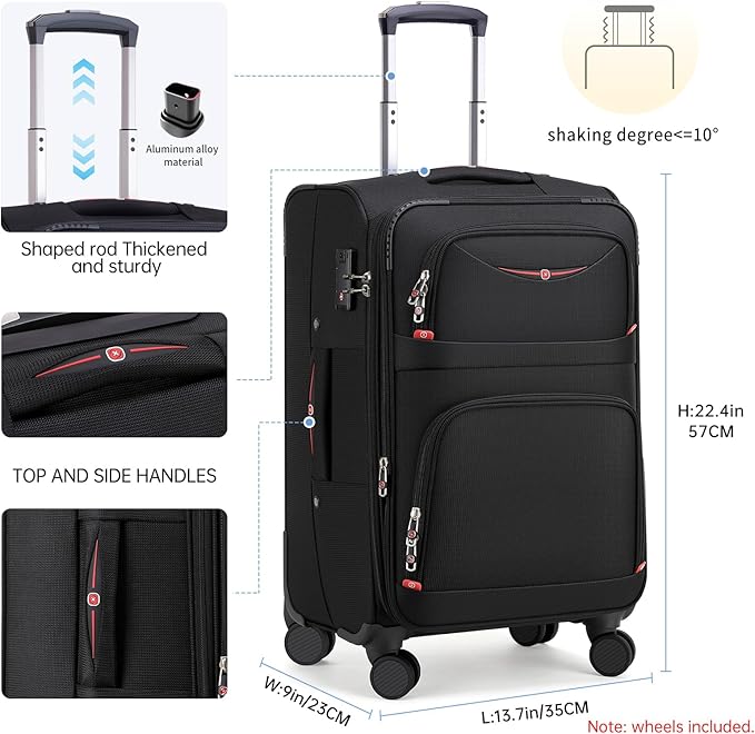 Softside Expandable Luggage - Image 6