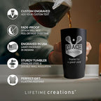 Lifetime Creations Custom Lacrosse Coach Tumbler - Image 2