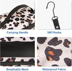 Suitcase Organizer, Travel Luggage Organizer Portable Hanging Travel Shelves - Image 3