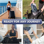 8 Set Packing Cubes for Travel, Gifts for Women Mom, Anti-Tearing Suitcase - Image 6