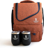 Insulated Wine Carrier | 2-3 Bottle Travel Bag - Image 9