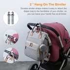 Diaper Bag with Changing Station, Waterproof 3 in 1 Baby Diaper Backpack with - Image 5