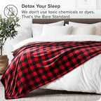 Bare Home Textured Fleece Blanket - Image 4