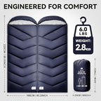 Sleeping Bags for Adults Cold Weather, Waterproof, Lightweight Camping Sleeping - Image 3