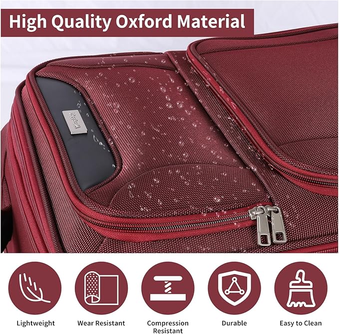 3-Piece Softside Expandable Luggage Set - Image 6