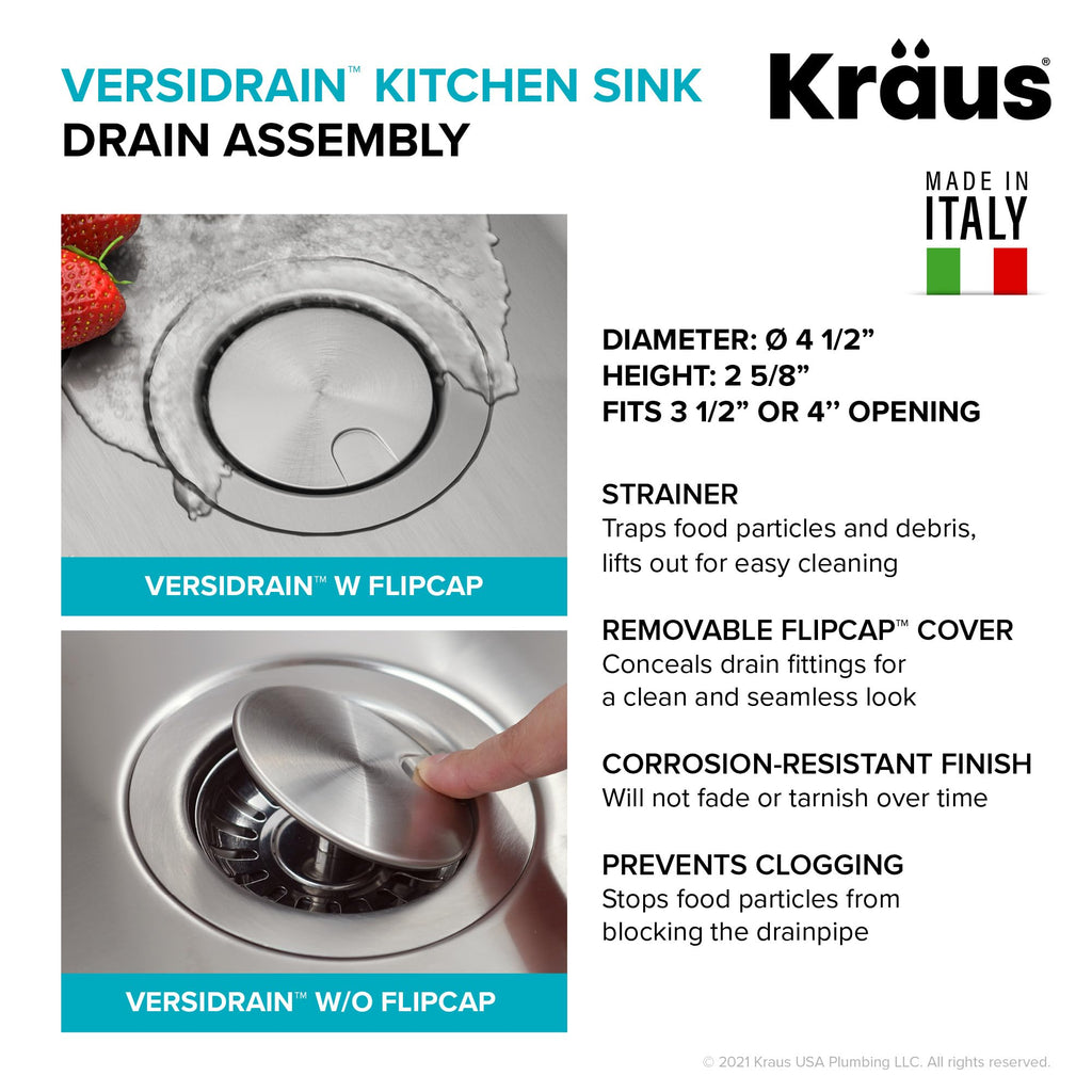 Stainless Steel 25 in 16 Gauge Undermount Kitchen Sink KA1US25B (25 Inch / Single Bowl)