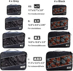 Packing Cubes Luggage Bags Organizer Durable Travel Accessories - Image 2