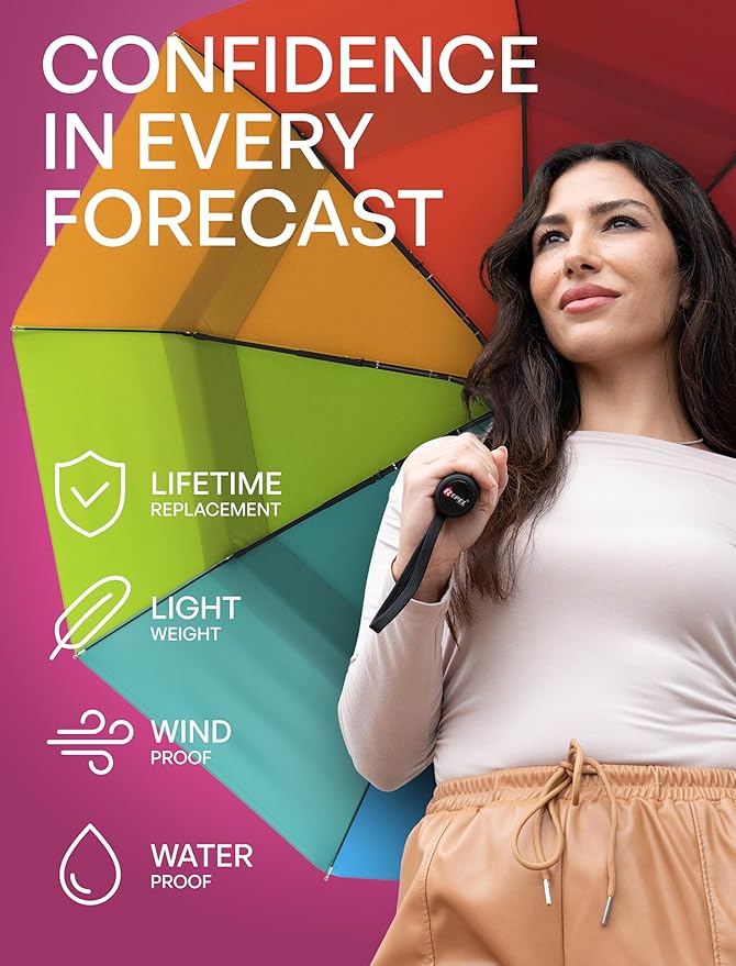REPEL Windproof Travel Umbrella - Image 3