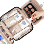 NISHEL Travel Toiletry Bag for Women Large Capacity, Makeup Essentials Organizer - Image 4