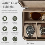 TAWBURY Luxury Leather Watch Box - Image 4