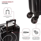 SwissGear 7272 Energie Expandable Hardside Luggage - Image 2