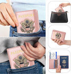 Passport Holder for Travel Passport Cover for Men Passport Wallet Case - Image 6