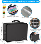 ENGPOW File Organizer Bag with 13 Pocket Accordion File Folder, Fireproof - Image 9