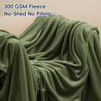 PHF Ultra Soft Fleece Blanket King Size, No Shed No Pilling Luxury Plush Cozy - Image 3