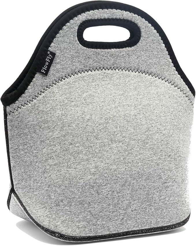 FlowFly Neoprene kids Lunch box Insulated Soft Bag Mini Cooler Thermal Meal by FlowFly