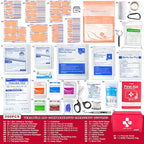 Compact First Aid Kit 300 PCS – Small Waterproof Emergency Medical Kit - Image 3