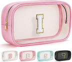YOOLIFE Initial Make Up Bag Travel Toiletry Bag by YOOLIFE