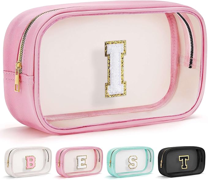 YOOLIFE Initial Make Up Bag Travel Toiletry Bag by YOOLIFE