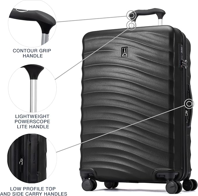 Travelpro Maxlite Air V2 Hardside Expandable Checked Luggage, 8 Spinner Wheels - Image 2