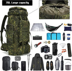 Hiking Backpack for Men 70L/100L Camping Backpack Military Rucksack Molle 3 - Image 3