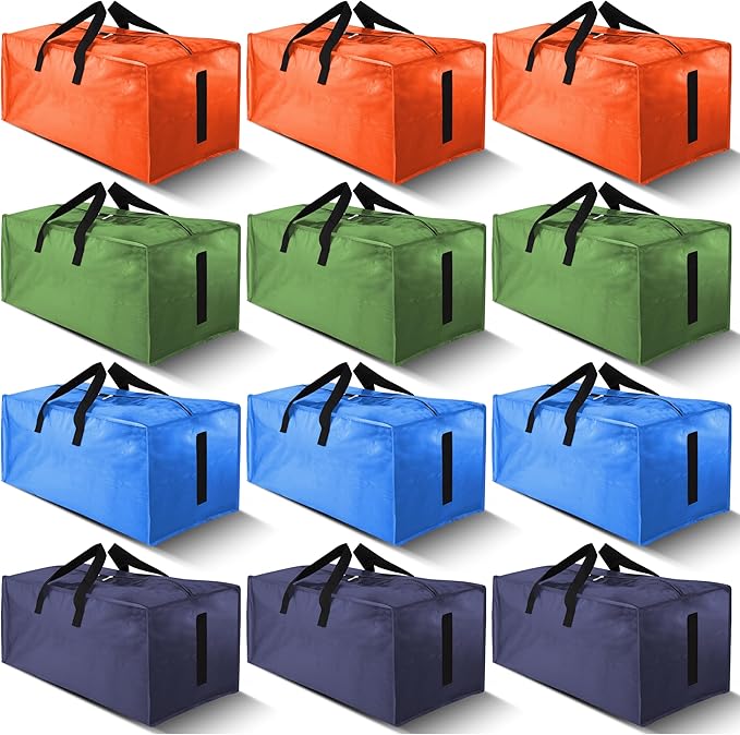 12 Pack Large Strong Moving Bags by HOMESURE
