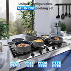 Deluxe DUXANO 14PC Healthy Pots and Pan - Image 3