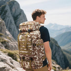 80L 2Pcs Hiking Backpack for Men - Image 2