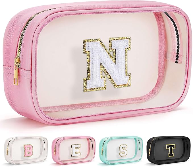 YOOLIFE Initial Travel Makeup Bag Pouch by YOOLIFE