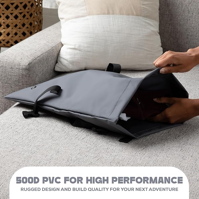 Versatile Water-resistant Shoe & Gym Bag – Travel-Ready, Washable TPU Storage - Image 7