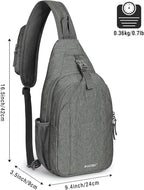 G4Free Sling Bag RFID Blocking Sling Backpack Crossbody Chest Bag Daypack - Image 3