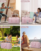Women Weekender Travel Duffle Bag: Travel Duffel Overnight Bags - Image 6