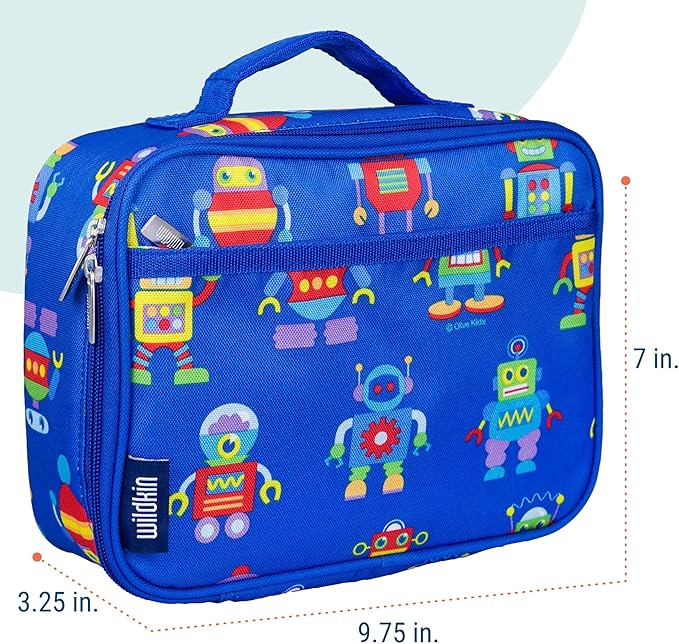 Wildkin Kids Insulated Lunch Box – Durable and Reusable - Image 3