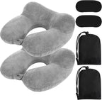 Sintuff 2 Pack Inflatable Travel Pillow by Sintuff