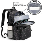 ZORFIN 26L Backpack for College, and Travel: Water Resistant Bookbag - Image 4