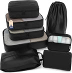 Shacke Premium 8 Packing Cubes Set by Shacke