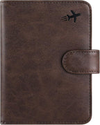 Passport Holder Cover Wallet RFID Blocking Leather Card Case Travel Accessories by PASCACOO